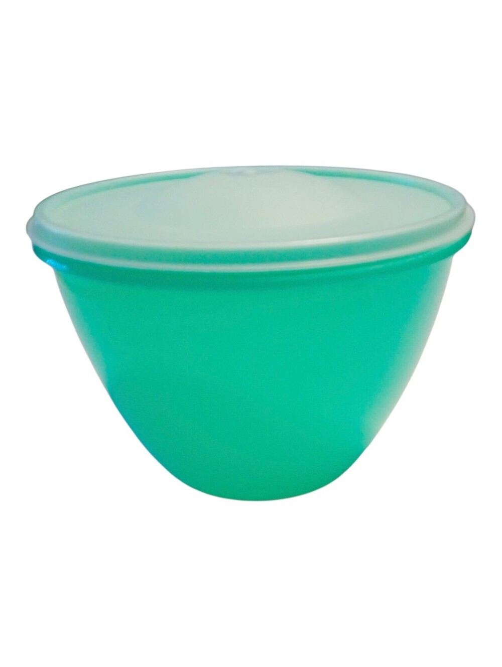 VTG Tupperware Crisp It Lettuce Keeper 7" Jadeite Bowl With Lid 679 680